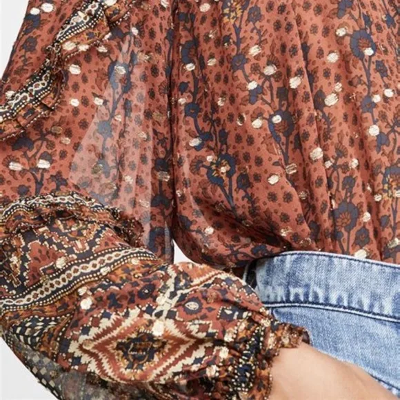 Ulla Johnson Silk Calista Blouse S / US2